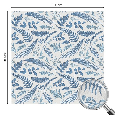 Folie geam intimitate model vitraliu Model botanic