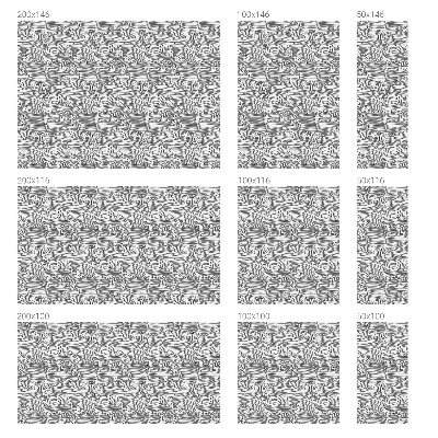 Folie decorativă vitraliu pentru uși și ferestre Linii de lemn