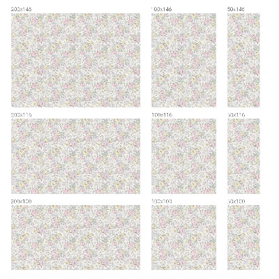 Autocolant vitraliu pentru geam Model floral