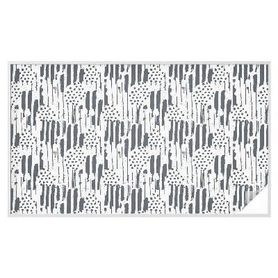 Folie decorativă vitraliu pentru uși și ferestre Dungi și puncte