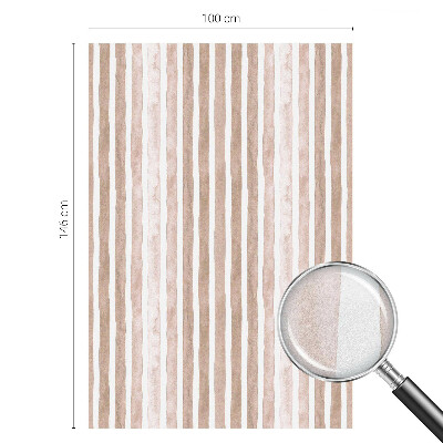 Folie decorativă geam Centuri maro