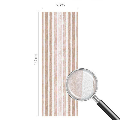 Folie decorativă geam Centuri maro