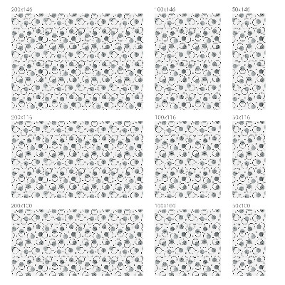 Autocolant vitraliu pentru geam Roți gri