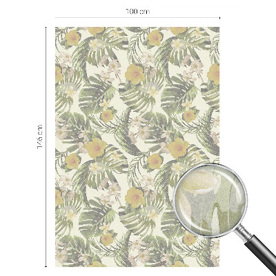 Folie decorativă geam Temă tropicală