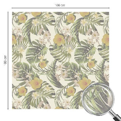 Folie decorativă geam Temă tropicală