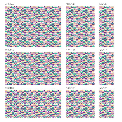 Folie geam să nu se vadă din exterior Modele colorate