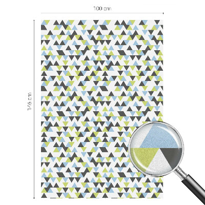 Folie decorativă geam Triunghiuri geometrice