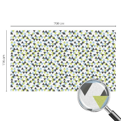 Folie decorativă geam Triunghiuri geometrice