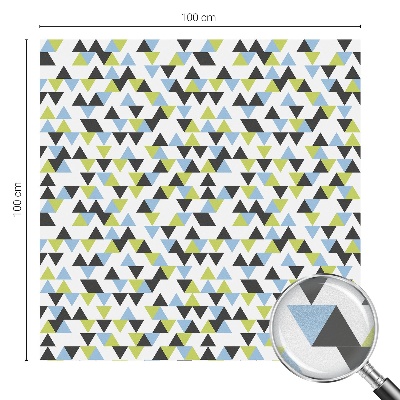 Folie decorativă geam Triunghiuri geometrice