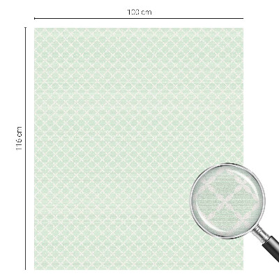 Autocolant vitraliu pentru geam Simetrie pastelată