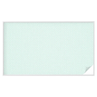 Folie geam intimitate model vitraliu Simetria florală