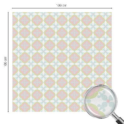 Folie decorativă geam Ornament pastelat