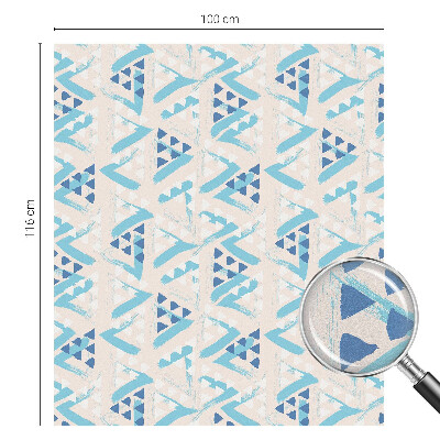 Folie decorativă vitraliu pentru uși și ferestre Modele geometrice