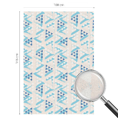 Folie decorativă vitraliu pentru uși și ferestre Modele geometrice