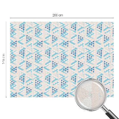 Folie decorativă vitraliu pentru uși și ferestre Modele geometrice