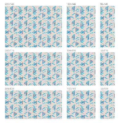 Folie decorativă vitraliu pentru uși și ferestre Modele geometrice