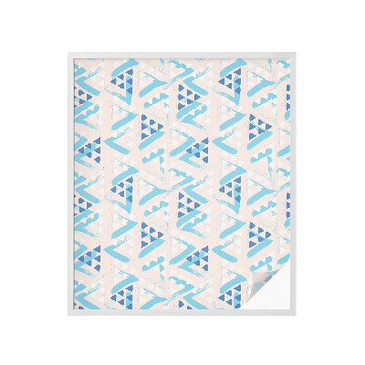 Folie decorativă vitraliu pentru uși și ferestre Modele geometrice