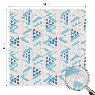 Folie decorativă vitraliu pentru uși și ferestre Modele geometrice