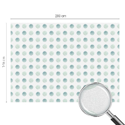 Folie geam să nu se vadă din exterior Cercuri delicate