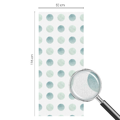 Folie geam să nu se vadă din exterior Cercuri delicate