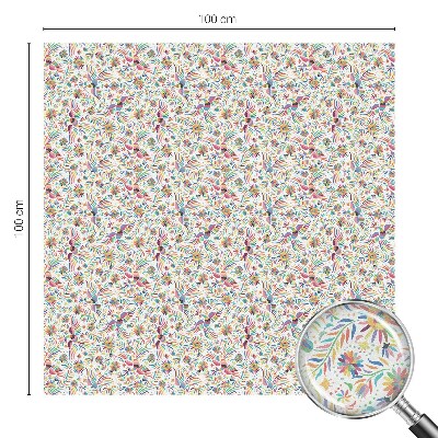 Folie geam să nu se vadă din exterior Exotism colorat