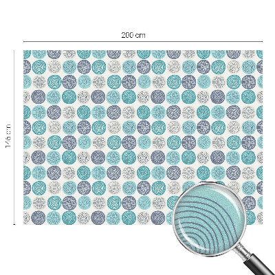 Folie geam să nu se vadă din exterior Cercuri geometrice