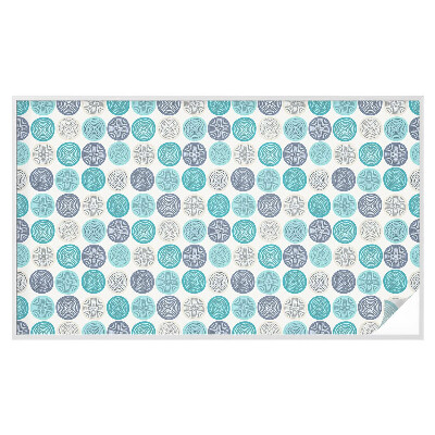 Folie geam să nu se vadă din exterior Cercuri geometrice