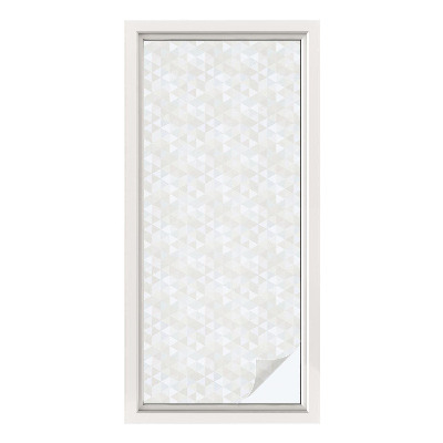 Autocolant vitraliu pentru geam Modele geometrice