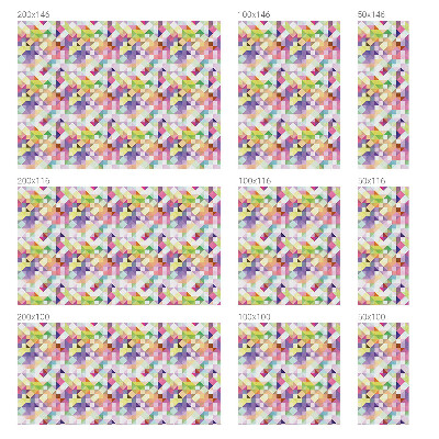 Folie decorativă geam Mozaic abstract