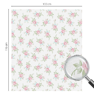 Folie decorativă geam Trandafiri romantici