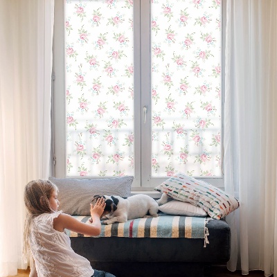 Folie decorativă geam Trandafiri romantici