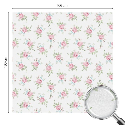 Folie decorativă geam Trandafiri romantici