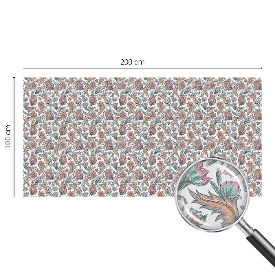 Folie geam intimitate model vitraliu Eleganță florală