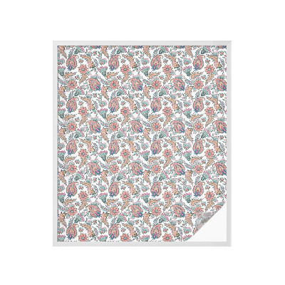 Folie geam intimitate model vitraliu Eleganță florală