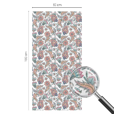 Folie geam intimitate model vitraliu Eleganță florală