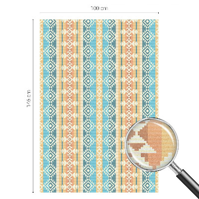 Folie decorativă vitraliu pentru uși și ferestre Motive geometrice