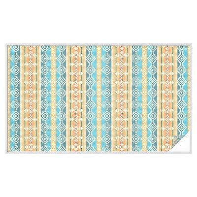 Folie decorativă vitraliu pentru uși și ferestre Motive geometrice