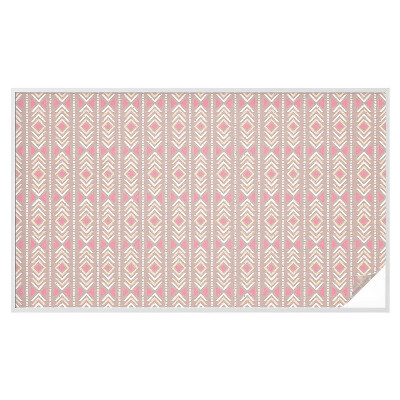 Folie decorativă geam Romburi etnice