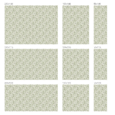 Autocolant vitraliu pentru geam Model botanic