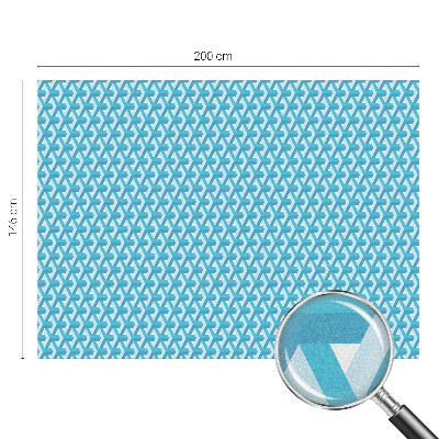 Folie geam intimitate model vitraliu Cuburi geometrice