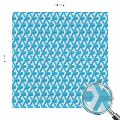 Folie geam intimitate model vitraliu Cuburi geometrice