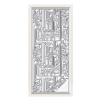 Folie decorativă vitraliu pentru uși și ferestre Temă tehnică