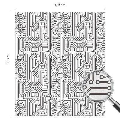 Folie decorativă vitraliu pentru uși și ferestre Temă tehnică