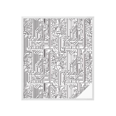 Folie decorativă vitraliu pentru uși și ferestre Temă tehnică