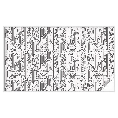 Folie decorativă vitraliu pentru uși și ferestre Temă tehnică