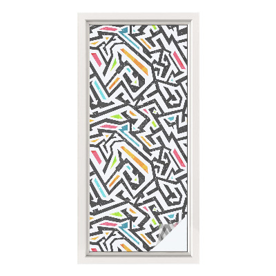 Folie decorativă geam Geometrie abstractă