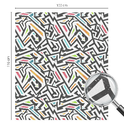 Folie decorativă geam Geometrie abstractă