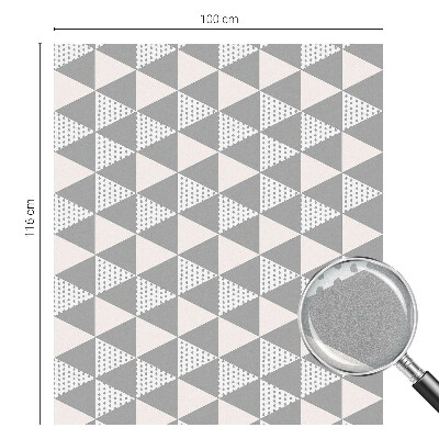 Folie geam intimitate model vitraliu Geometrie modernă