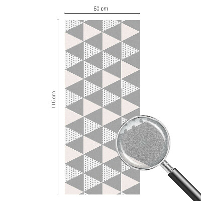 Folie geam intimitate model vitraliu Geometrie modernă