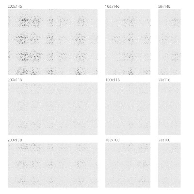 Folie decorativă geam Puncte minimaliste